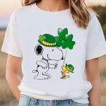 The Snoopy And Woodstock Happy St Patrick’s Day T Shirt The Snoopy And Woodstock Happy St Patrick’s Day T Shirt