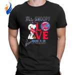 Snoopy Love Her Buffalo Bills T-Shirt: Show Your Support with this Cute and Comfy NFL Tee! Snoopy Love Her Buffalo Bills T-Shirt: Show Your Support with this Cute and Comfy NFL Tee!