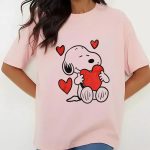 Valentine Day T Shirt, Hugging Snoopy Valentine Shirt Valentine Day T Shirt, Hugging Snoopy Valentine Shirt