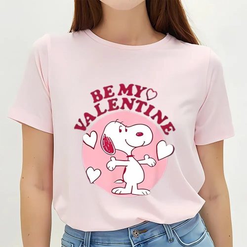 Valentine Day T Shirt, Peanuts Snoopy Be My Valentine Shirt Gift For Lover Valentine Day T Shirt, Peanuts Snoopy Be My Valentine Shirt Gift For Lover