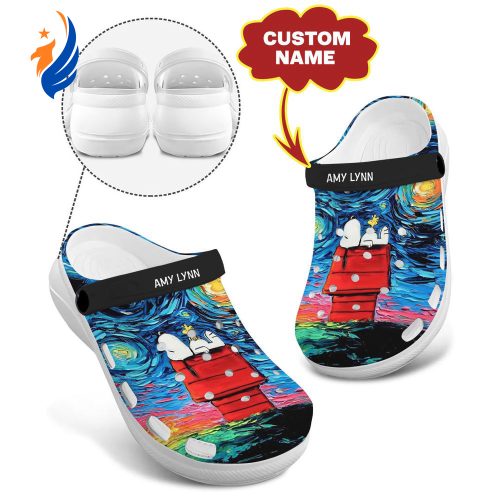 Water-proof Snoopy High-sole Clogs Water-proof Snoopy High-sole Clogs