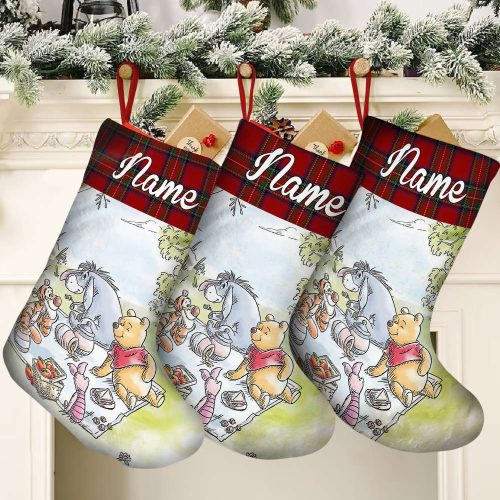 Get Festive with Winnie Pooh Stocking – Perfect Christmas Stockings for Pooh Lovers!