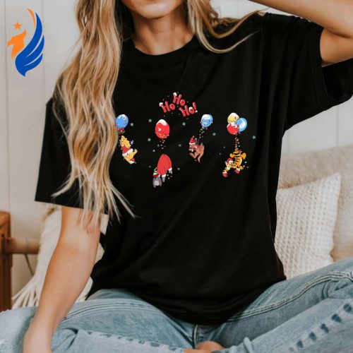 Christmas Winnie The Pooh Shirt – Festive Family Apparel with Pooh and Friends Christmas Winnie The Pooh Shirt – Festive Family Apparel with Pooh and Friends