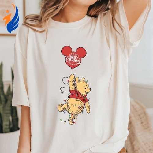 Cozy Winnie The Pooh Christmas Shirt: Comfort Colors Disney Tee featuring Mickey Minnie & Disneyland Cozy Winnie The Pooh Christmas Shirt: Comfort Colors Disney Tee featuring Mickey Minnie & Disneyland