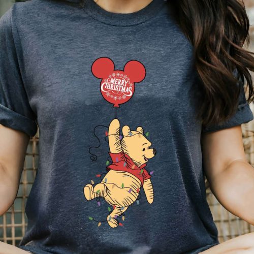 Winnie The Pooh Christmas Shirt: Disney Tee for the Most Wonderful Time of Year Winnie The Pooh Christmas Shirt: Disney Tee for the Most Wonderful Time of Year