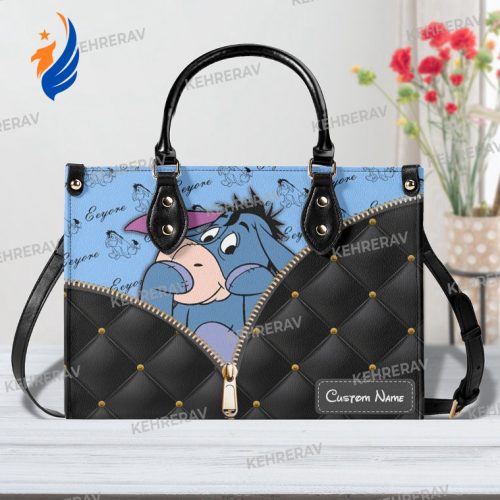 Winnie The Pooh Eeyore Leather Handbag: Stylish Women s Bag & Purse Custom-made with Love – Shop Now! Winnie The Pooh Eeyore Leather Handbag: Stylish Women s Bag & Purse Custom-made with Love – Shop Now!