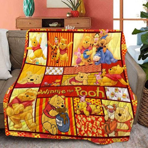 Winnie The pooh i0 Quilt Blanket Quilt G95