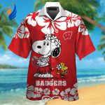 Get in the Game with Wisconsin Badgers & Snoopy Hawaiian Shirt – Limited Edition Fun & Fan Gear Get in the Game with Wisconsin Badgers & Snoopy Hawaiian Shirt – Limited Edition Fun & Fan Gear