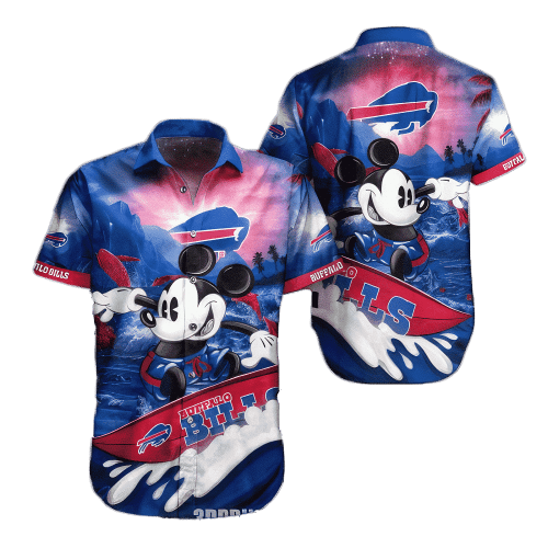Denver Broncos NFL Hawaiian Shirt: Summer Mickey and Floral Pattern – Perfect Fan Gear! Buffalo Bills Hawaiian Shirt - Mickey Pattern All Over Print Summer Gift for NFL Fans - 24% Off!