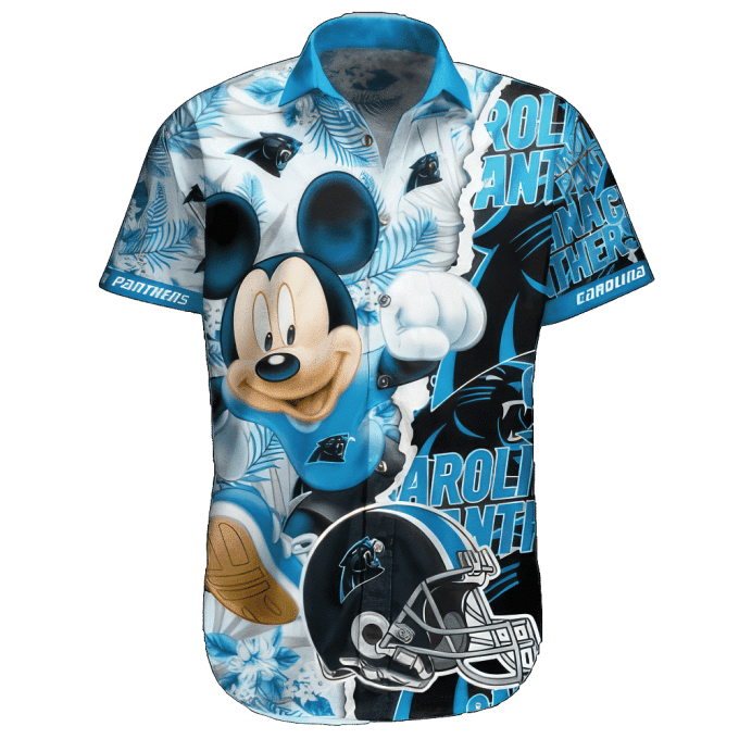 Shop the Trendy NFL Carolina Panthers Hawaiian Shirt with Short Mickey All Over Print – Limited Edition Shop the Trendy NFL Carolina Panthers Hawaiian Shirt with Short Mickey All Over Print – Limited Edition