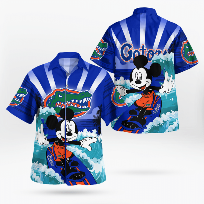 Exclusive Florida Gators and Mickey Mouse Hawaii Shirt: Limited Edition Fun! Exclusive Florida Gators and Mickey Mouse Hawaii Shirt: Limited Edition Fun!