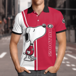 Georgia Bulldogs Snoopy Polo Shirt Limited Edition Georgia Bulldogs Snoopy Polo Shirt Limited Edition