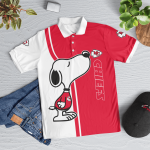 Kansas City Chiefs Snoopy Polo Shirt Limited Edition Kansas City Chiefs Snoopy Polo Shirt Limited Edition