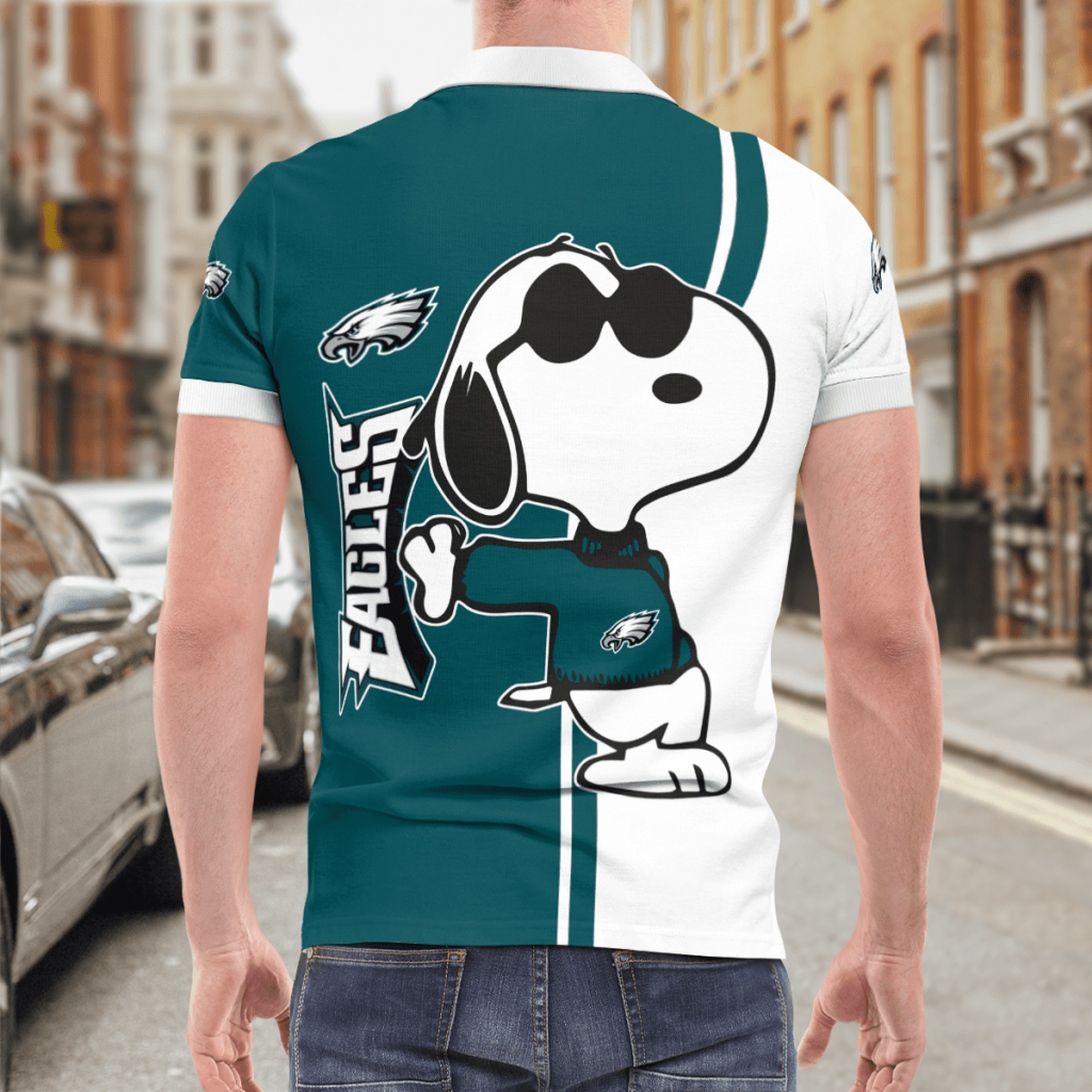 Philadelphia Eagles Snoopy Polo Shirt Limited Edition Philadelphia Eagles Snoopy Polo Shirt Limited Edition