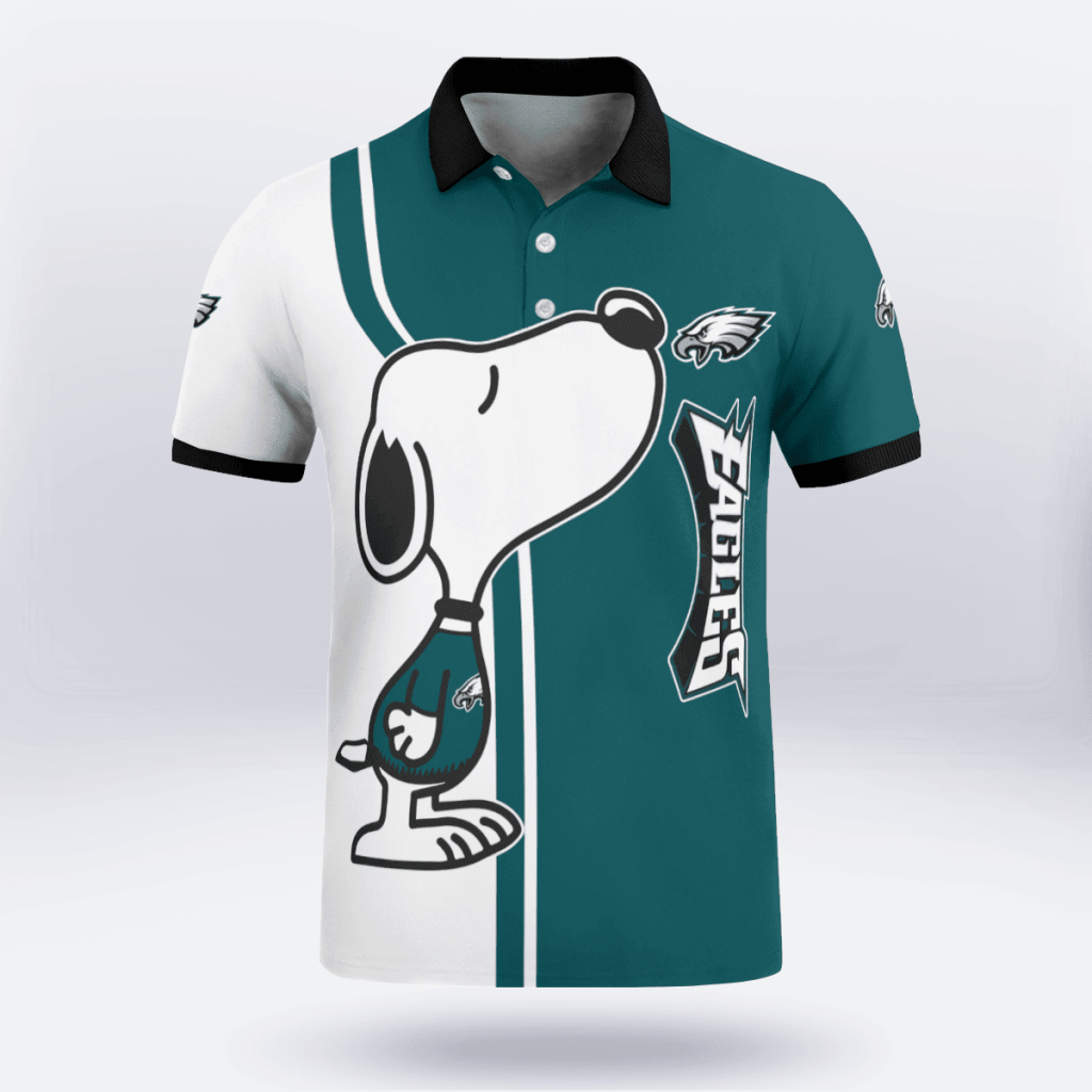Philadelphia Eagles Snoopy Polo Shirt Limited Edition Philadelphia Eagles Snoopy Polo Shirt Limited Edition