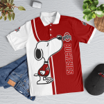Ohio State Buckeyes Snoopy Polo Shirt Limited Edition Ohio State Buckeyes Snoopy Polo Shirt Limited Edition