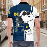 Michigan Wolverines Snoopy Polo Shirt Limited Edition Michigan Wolverines Snoopy Polo Shirt Limited Edition