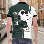 Green Bay Packers Snoopy Polo Shirt Limited Edition Green Bay Packers Snoopy Polo Shirt Limited Edition