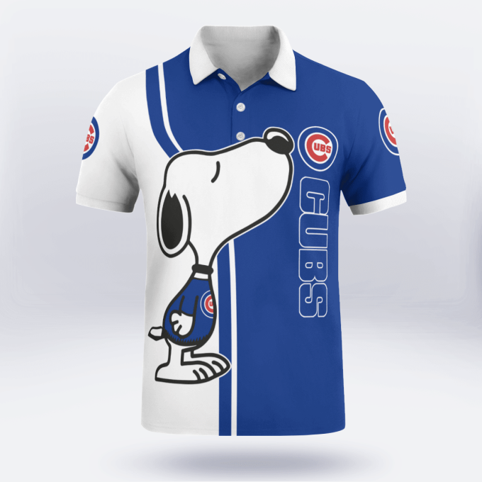 Chicago Cubs Snoopy Polo Shirt Limited Edition
