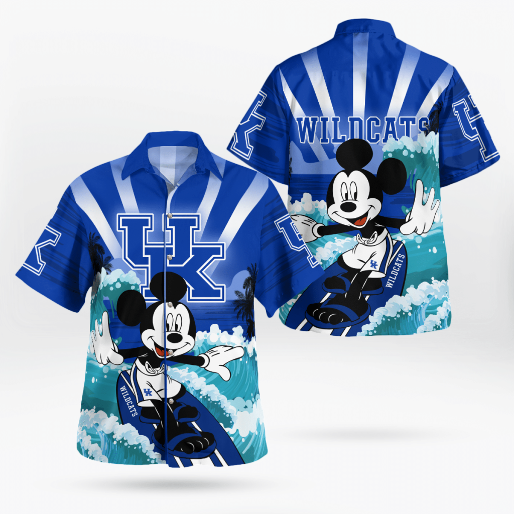 Kentucky Wildcats and Mickey Mouse Hawaii Shirt Limited Edition: Show Your Team Spirit with this Unique Collectible! Kentucky Wildcats and Mickey Mouse Hawaii Shirt Limited Edition: Show Your Team Spirit with this Unique Collectible!