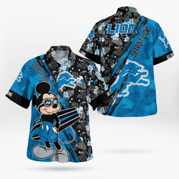 Shop the Detroit Lions Mickey Mouse Floral Shirt for a Fun and Stylish Hawaiian Vibe! Shop the Detroit Lions Mickey Mouse Floral Shirt for a Fun and Stylish Hawaiian Vibe!
