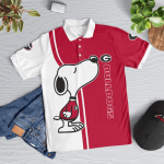 Georgia Bulldogs Snoopy Polo Shirt Limited Edition Georgia Bulldogs Snoopy Polo Shirt Limited Edition