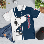 Cleveland Guardians Snoopy Polo Shirt Limited Edition Cleveland Guardians Snoopy Polo Shirt Limited Edition