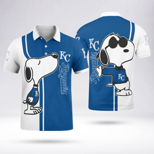Kansas City Royals Snoopy Polo Shirt Limited Edition