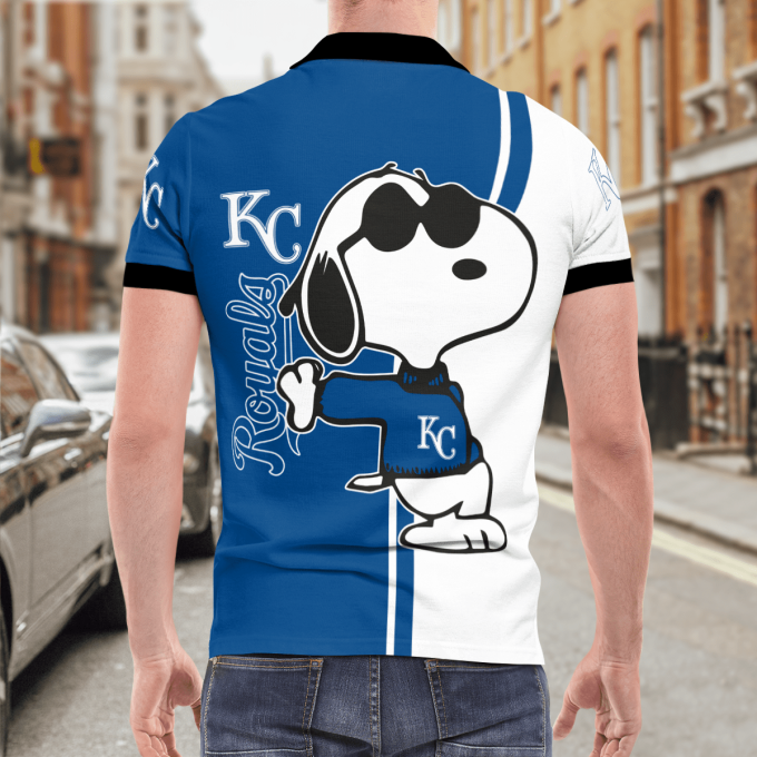 Kansas City Royals Snoopy Polo Shirt Limited Edition