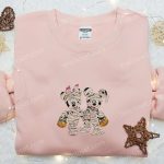 Halloween Mickey Minnie Mummy Embroidered Shirt: Best Disney Gifts for Family