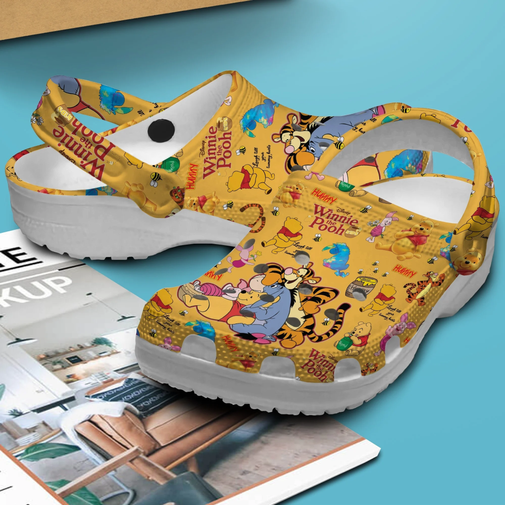 New Winnie The Pooh Clogs, Comfortable Cartoon Clogs For Kids And Adults New Winnie The Pooh Clogs, Comfortable Cartoon Clogs For Kids And Adults
