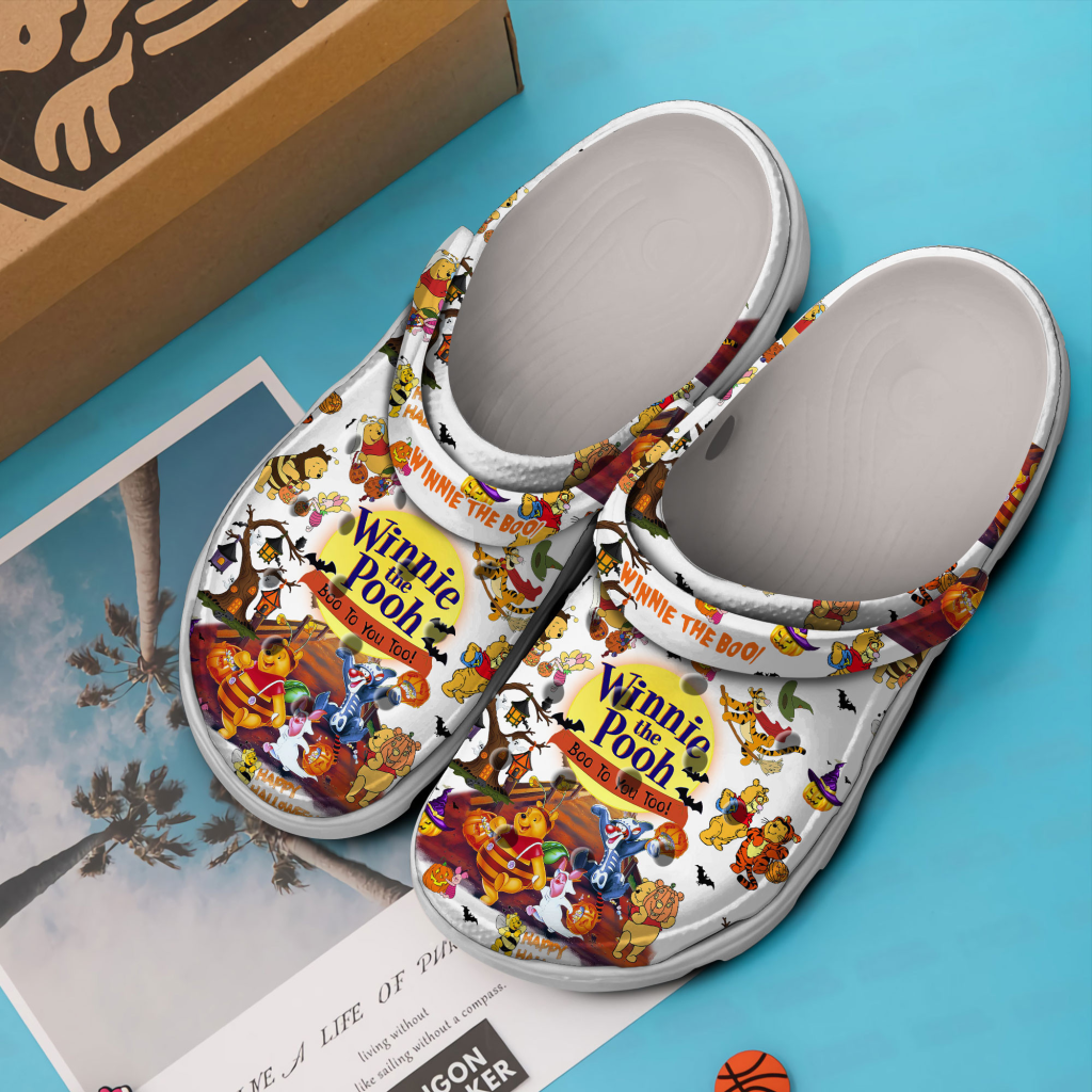 New Design Winnie The Boo Halloween Clogs New Design Winnie The Boo Halloween Clogs