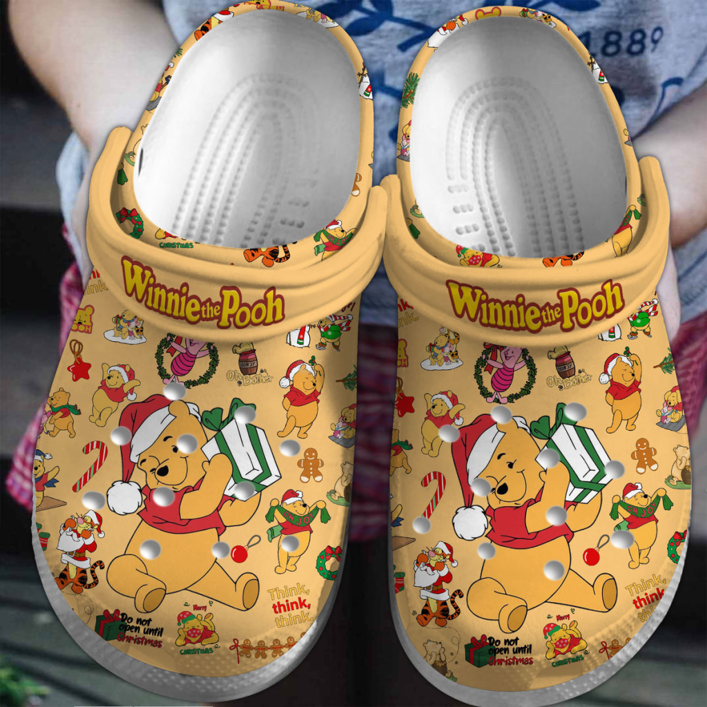 Exclusive Winnie The Pooh Christmas Clogs For Kids And Adults Exclusive Winnie The Pooh Christmas Clogs For Kids And Adults