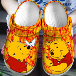 Cute Winnie The Pooh And Butterfly Colorful Clogs For Kids And Adults Cute Winnie The Pooh And Butterfly Colorful Clogs For Kids And Adults