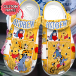 Customized Clogs Winnie The Pooh And Funny Friends Colorful Clogs Customized Clogs Winnie The Pooh And Funny Friends Colorful Clogs