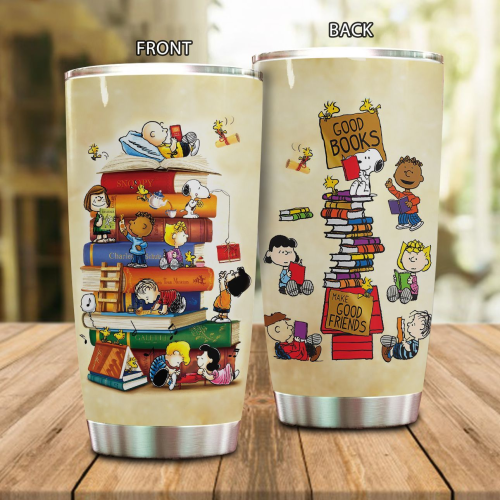 Unique Peanuts Snoopy Stainless Steel Tumbler