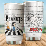 Snoopy The Musical Stainless Steel Tumbler Snoopy The Musical Stainless Steel Tumbler