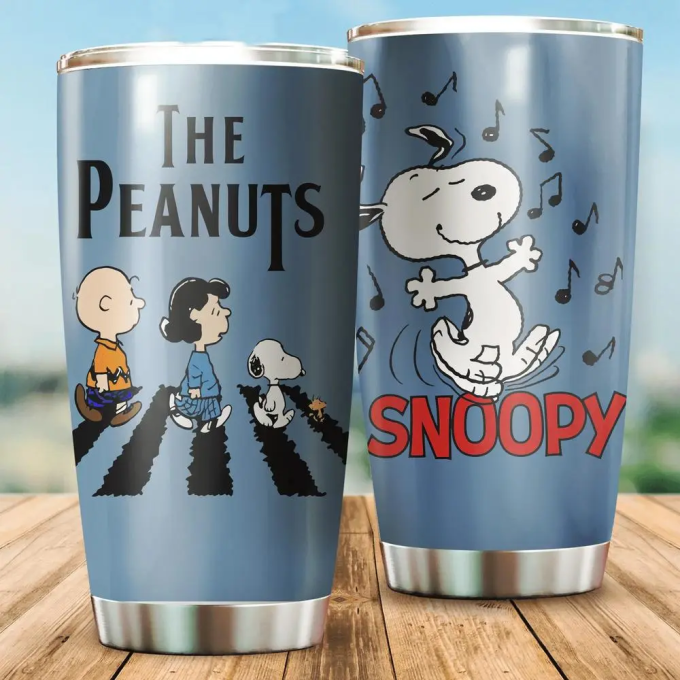 The Peanuts Snoopy Cool Stainless Steel Tumbler