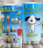 Funny Cartoon Peanuts Snoopy Stainless Steel Tumbler Funny Cartoon Peanuts Snoopy Stainless Steel Tumbler