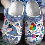 Limited Edition Winnie The Pooh Eeyore Donkey Cartoon Clogs
