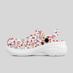 Special Hello Kitty White High-sole Clogs Special Hello Kitty White High-sole Clogs