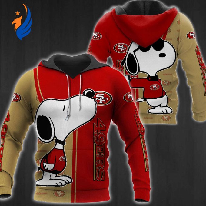 Get Game-Ready with the 2311 San Francisco 49ers Snoopy 3D Hoodie Zipper – Perfect for Fans! Get Game-Ready with the 2311 San Francisco 49ers Snoopy 3D Hoodie Zipper – Perfect for Fans!