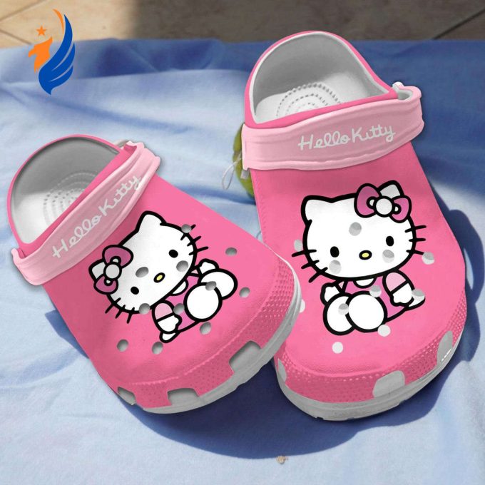 Adorable Hello Kitty Pink Clogs For Kids And Adults Adorable Hello Kitty Pink Clogs For Kids And Adults
