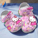 Adorable Hello Kitty Pink Personalized Clogs For Kids And Adults Adorable Hello Kitty Pink Personalized Clogs For Kids And Adults