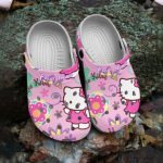 Adorable Hello Kitty Pink Personalized Clogs For Kids And Adults Adorable Hello Kitty Pink Personalized Clogs For Kids And Adults