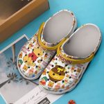 Adorable Winnie The Pooh Loves Honey Cartoon Clogs For Kids And Adults Adorable Winnie The Pooh Loves Honey Cartoon Clogs For Kids And Adults