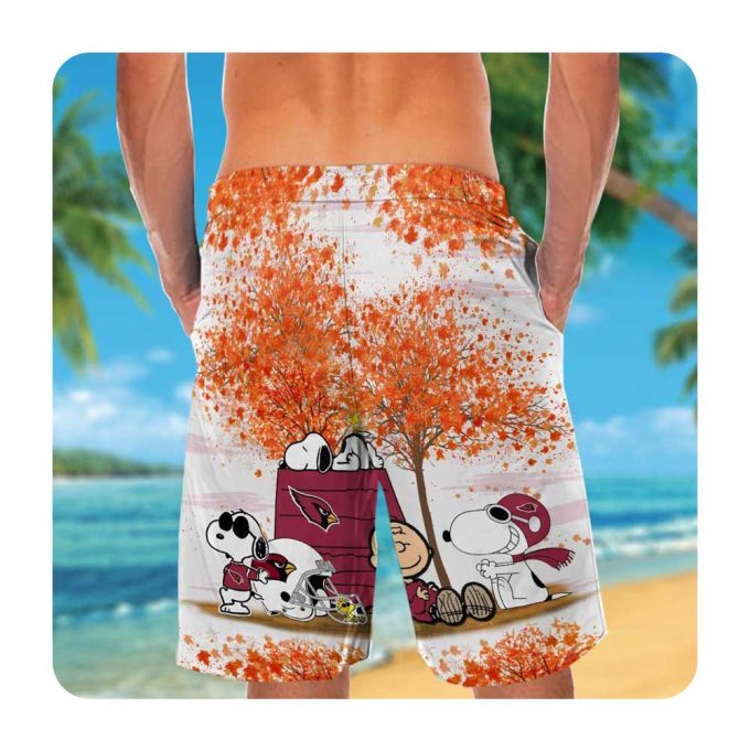 NFL Fans Perfect Gift: Arizona Cardinals Snoopy Autumn Hawaiian Shirts – Tropical Aloha Style