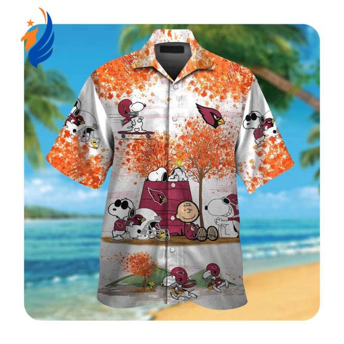 NFL Fans Perfect Gift: Arizona Cardinals Snoopy Autumn Hawaiian Shirts – Tropical Aloha Style NFL Fans Perfect Gift: Arizona Cardinals Snoopy Autumn Hawaiian Shirts – Tropical Aloha Style