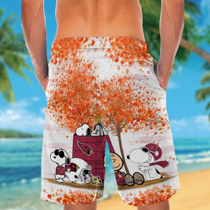 Shop the Arizona Cardinals & Snoopy Hawaiian Shirt #3 – A Unique Sports Fan Apparel