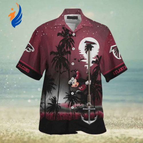 Atlanta Falcons NFL Mickey Mouse Hawaiian Shirt: Funny & Stylish Gear for Football Fans